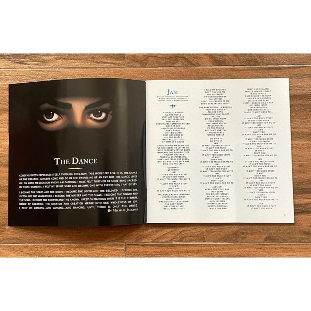 Classic Pop Dance CD, Featuring Tracks Including Black or White , Conveying Stage-Level Music Tension and Humanistic Care Qme
