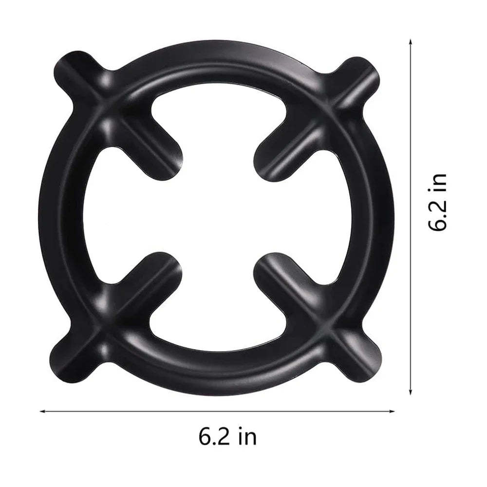 Mocha Coffee Pot Rings Coffee Pot Heating Rack Gas Cooker Stands Stove Protect Cover Gas Stover Protectors Kitchen Accessories Qme