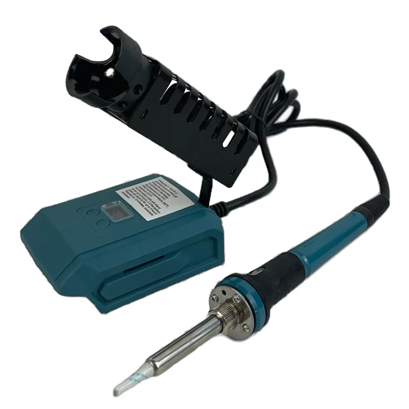 A02F-1 Set 20V Cordles Soldering Iron Rechargeable Microelectronics Repair Welder For Battery Qme Blue
