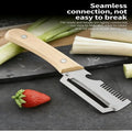 Ultrasharp Stainless Steel Vegetable Peeler Kitchen Multifunctional Qme Default Title