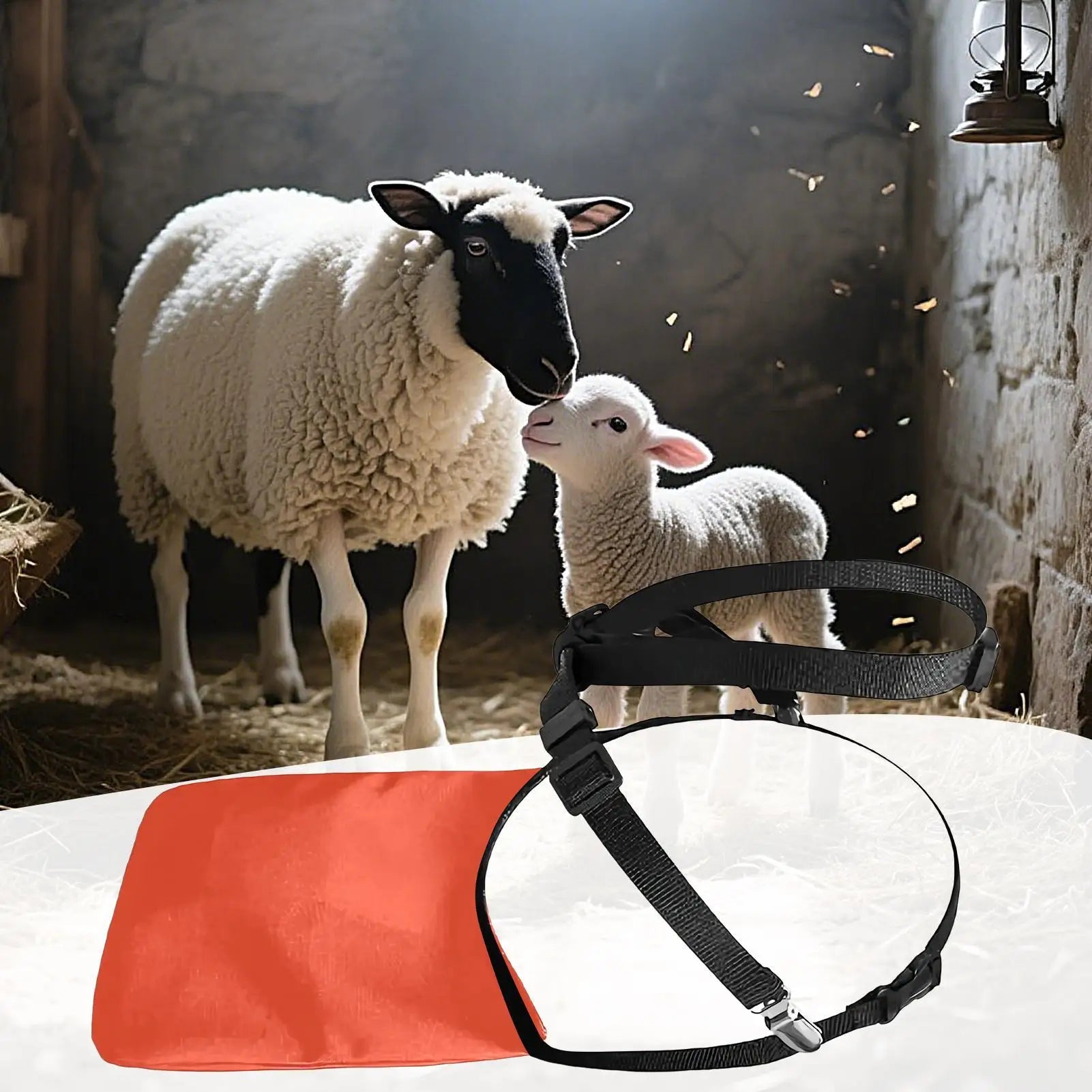 Goat Anti Mating Apron Livestock Protection Gear Farm Separation Tool Anti Mating Skirt Goats Health Supplies Clothing Bellyband Qme