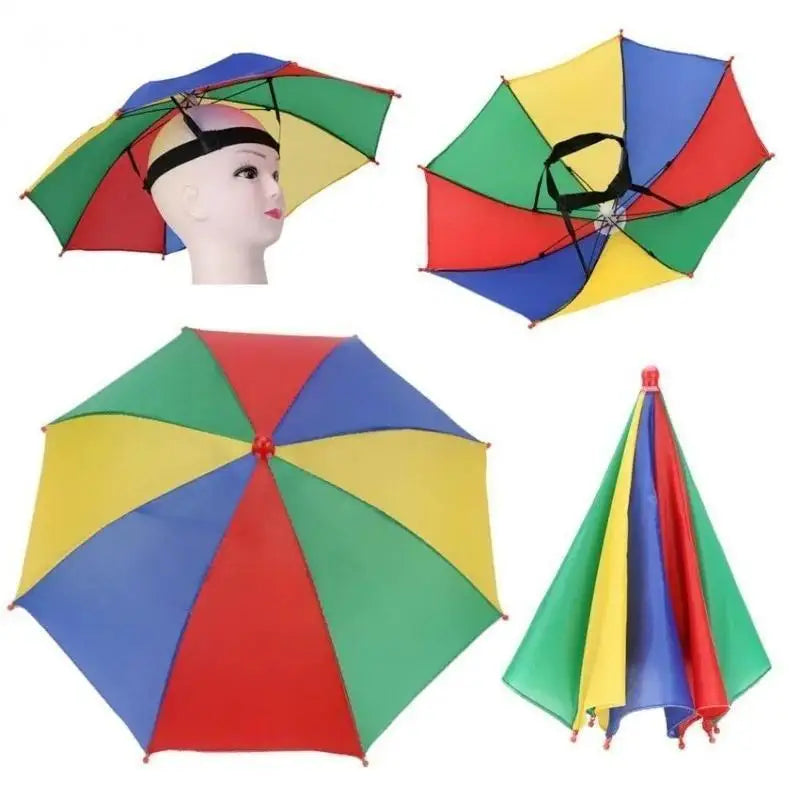 Children Outdoor Creative Sunshine Umbrella Foldable Windproof Qme