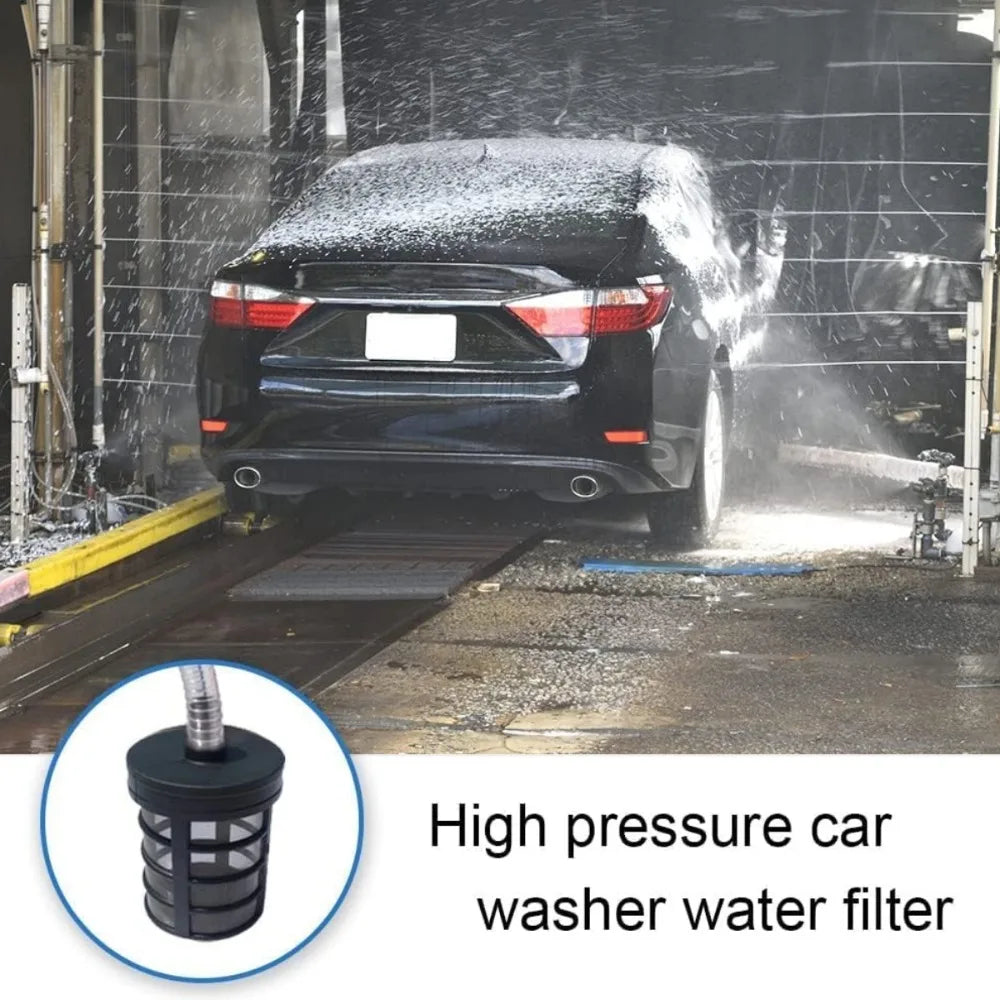 1-3Pcs Suction Hose Filter High Pressure Washer Hose Water Pump Stainless Steel Net Strainer Pressure Washer for Garden Courtyar Qme