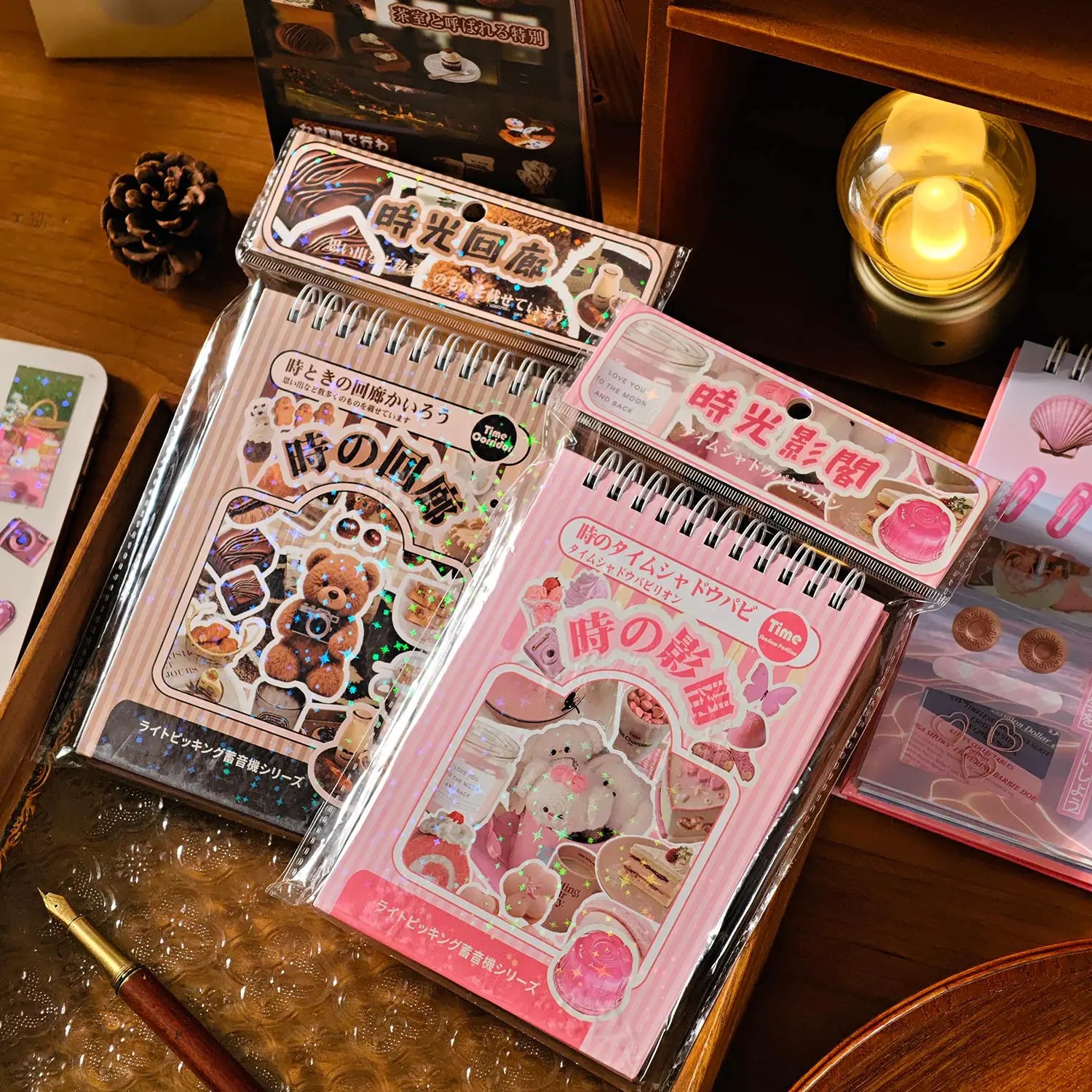 20/45 sheets Japanese Stationery Cartoon Sticker Book Journal Creative School Hand Account Decorative Scrapbooking Stickers Kids Qme