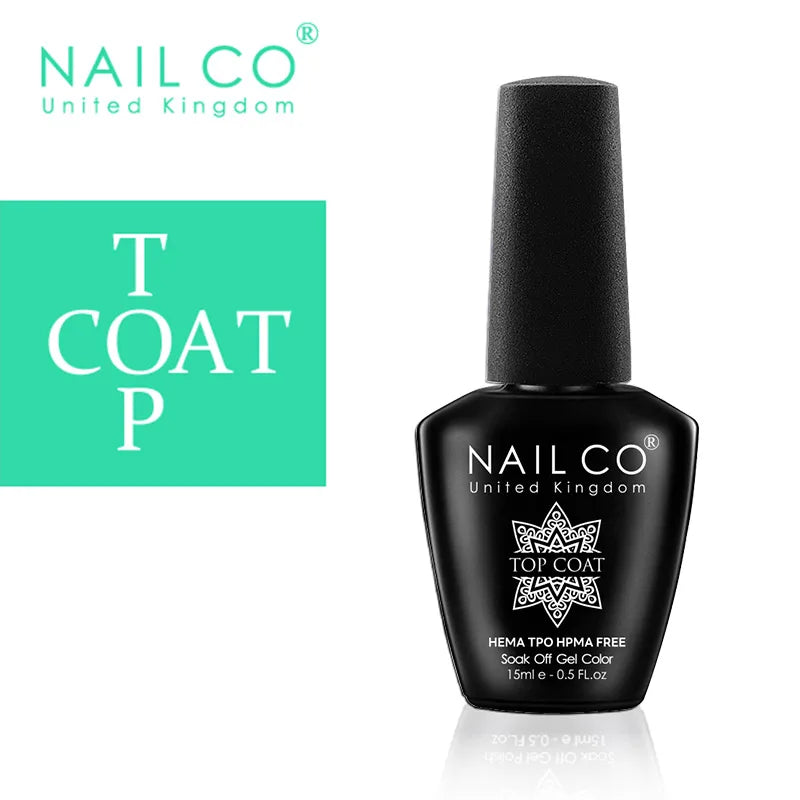 NAILCO Green Series Dark Gel Nail Polish Lasting Hybrid Base Matte Qme
