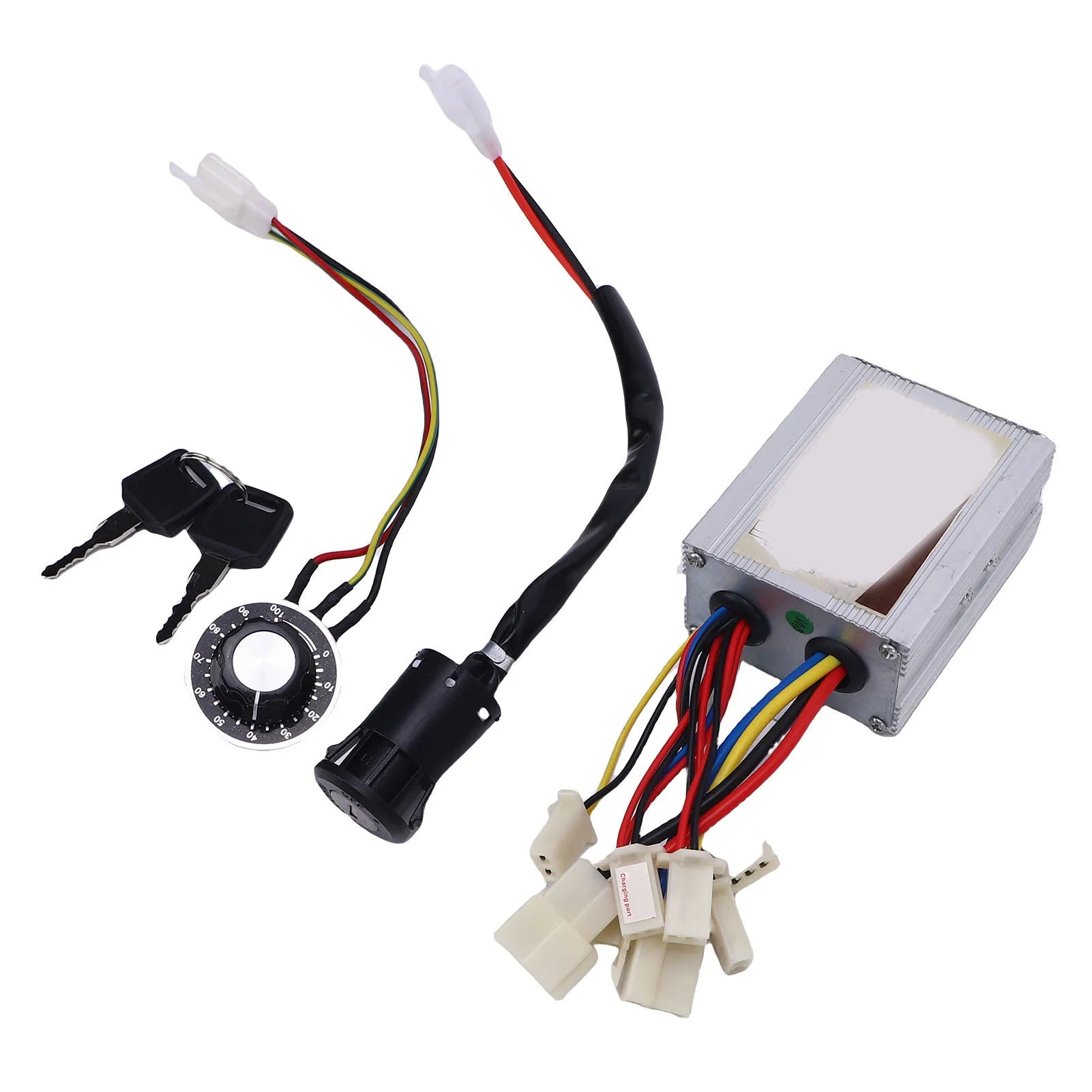 Cycling Motor Speed Controller Direct Current Motor Speed Controller Cycling Control Knob 350W with Electric Door Lock Qme