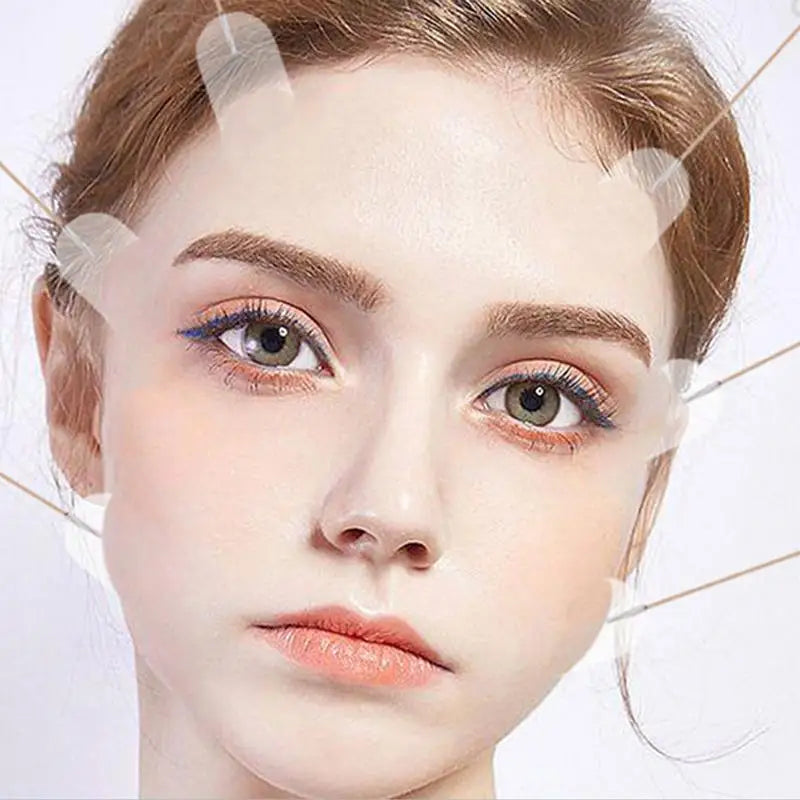 Waterproof V Face Makeup Adhesive Tape Invisible Breathable Lift Face Sticker V-Shape Chin Adhesive Lifting Face Stickers Qme