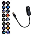 USB Ceiling Moon Earth Projection Atmosphere Light Starry Sky Lamp Night Light Romantic Bedroom Decoration Galaxy Projector. Qme D 1set