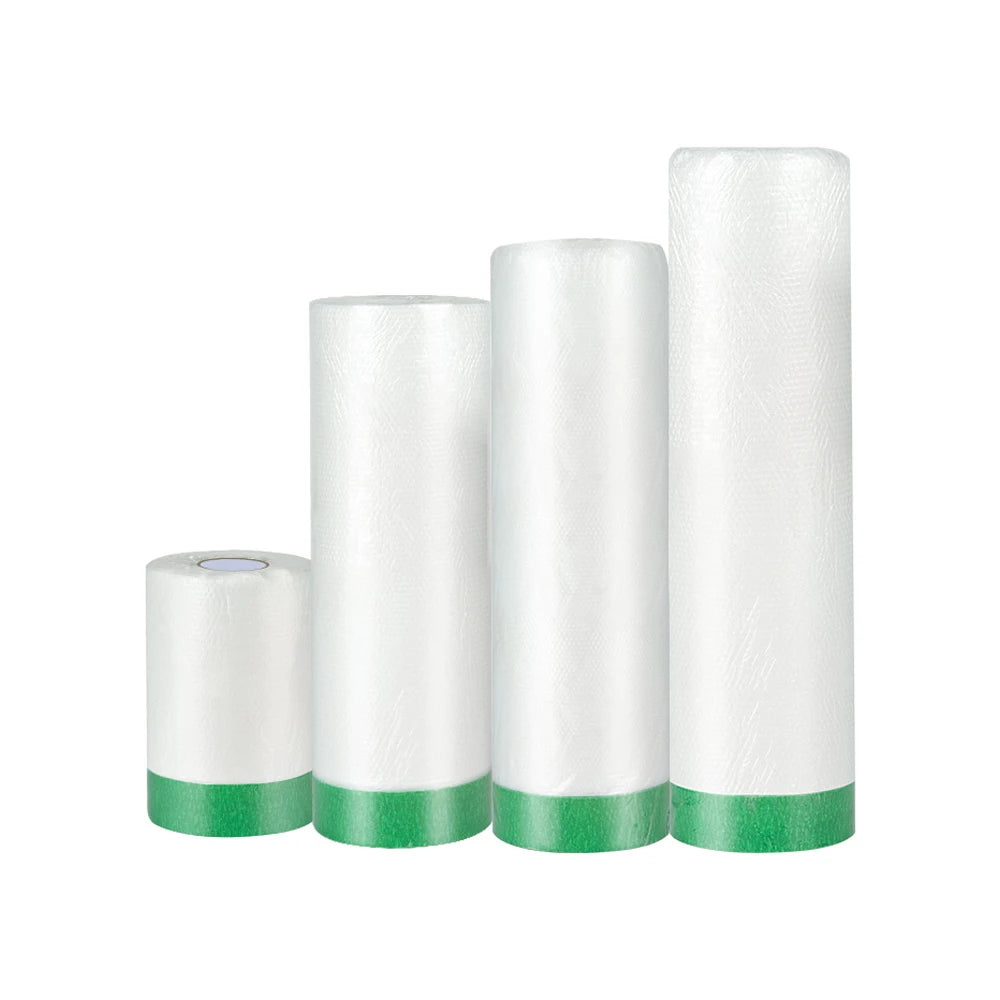 Outer Wall Paint Protection Film Decoration Paint Masking Film High Viscosity Adhesive Furniture Car Spray Paint Protector Qme
