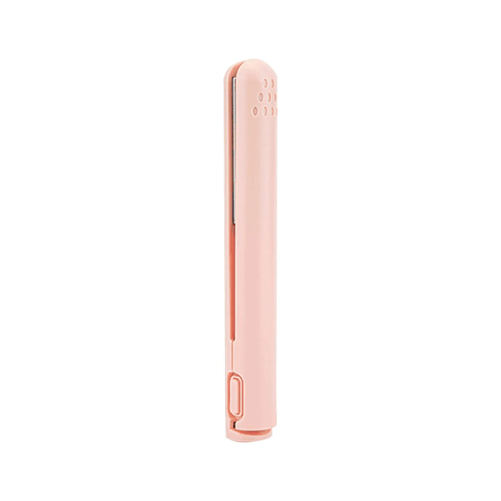 Mini Protable Wireless Hair Straightener USB Portable Curling Iron for Dormitory Wireless Hair Straightener Hair Stylish Tools Qme B