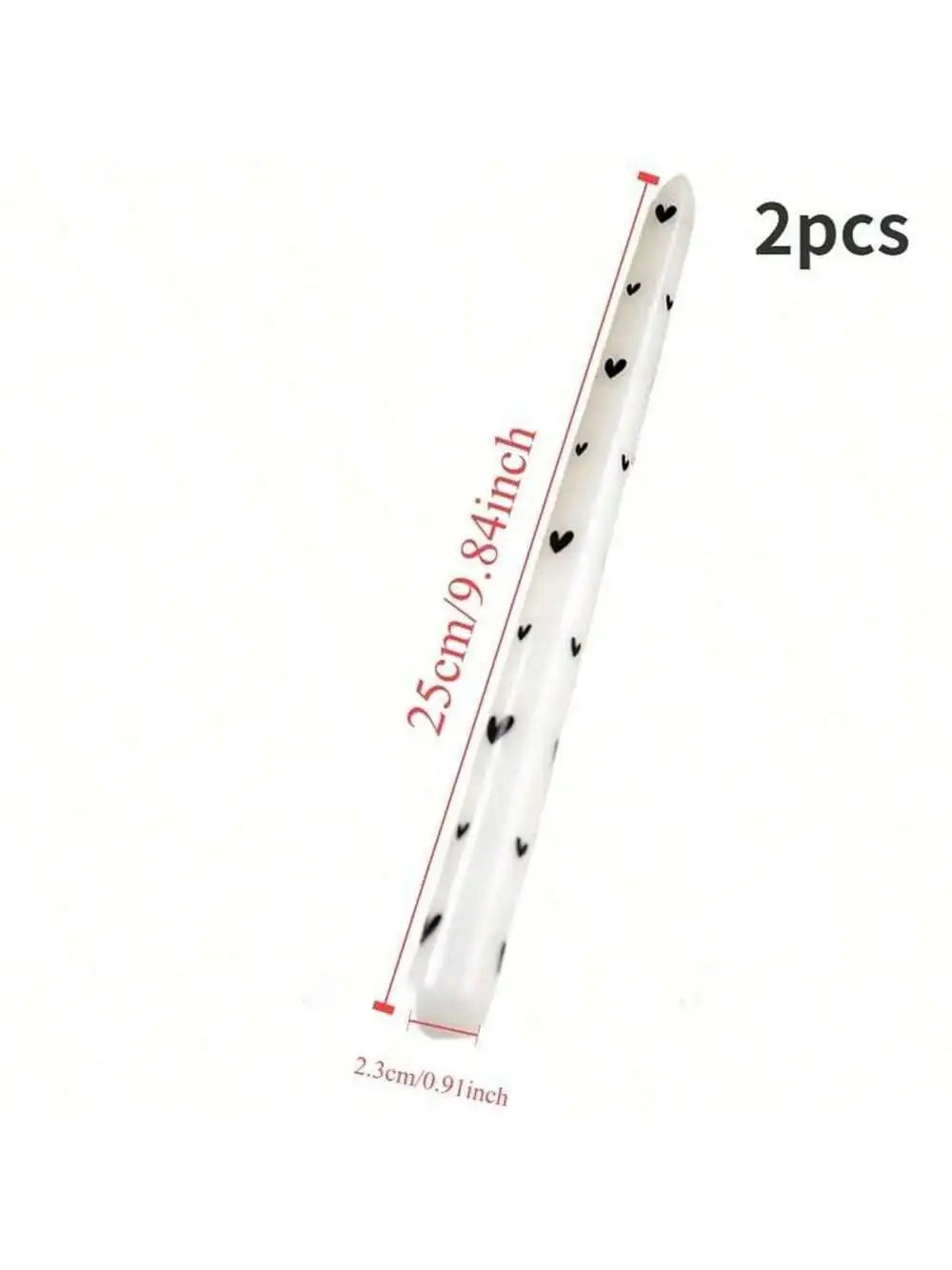 Box Printed Long Candle Christmas Winter Holiday Halloween Qme