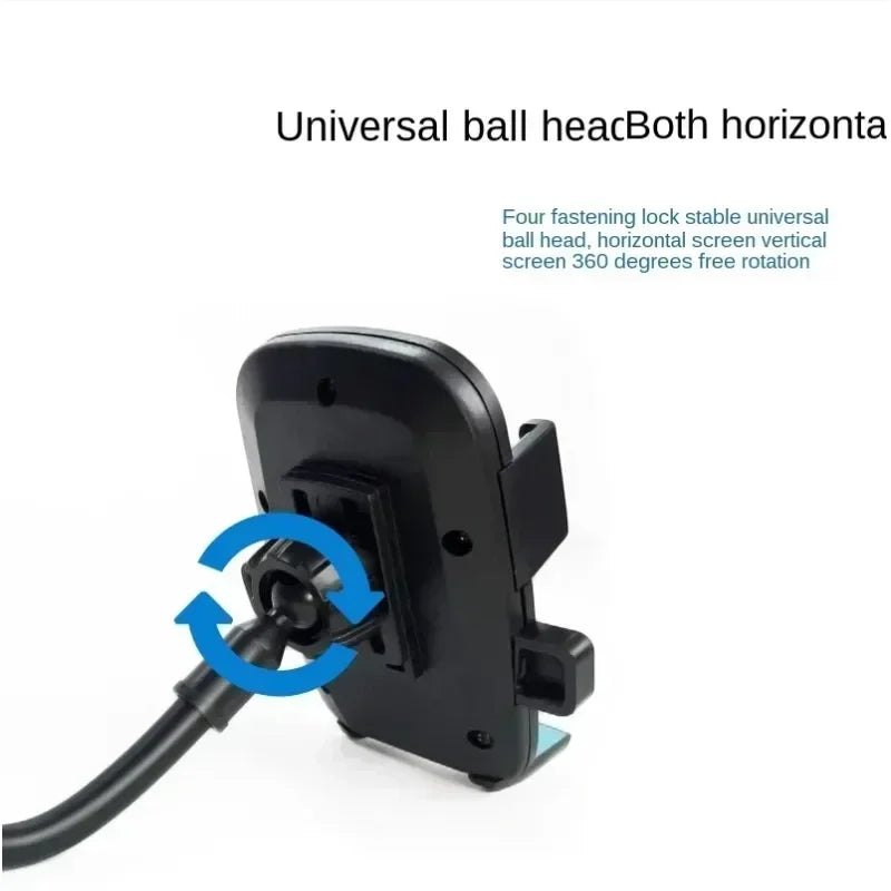 1pcs New Car Phone Holder Bracket Mount Cup Holder Universal Car Mount Mobile Suction Windshield Phone Locking Car-Accessories Qme