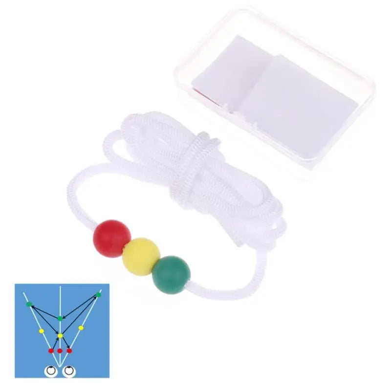 Sports Eye Sight Train Three Beads Brock String Vision Convergence Qme