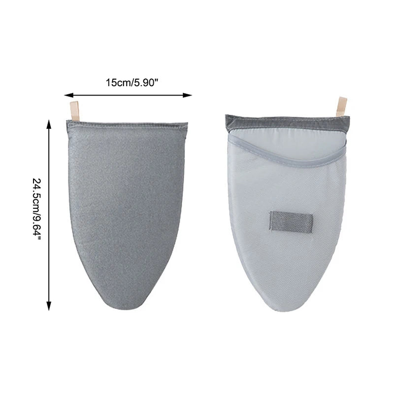 Garment Steamer Ironing Glove Anti Steam Mitt Finger Loop Heat Qme 1PCS