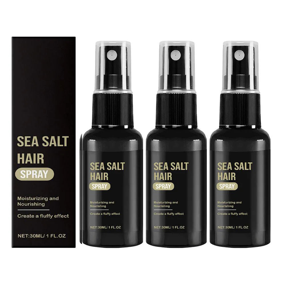 1 2 Sea Salt Hair Spray Men Women Beach Wave Volumizing Texturing Qme 30ml X3