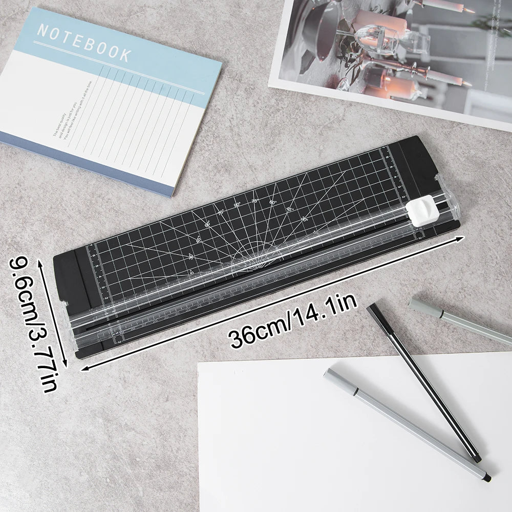 A4 A3 A5 Paper Cutter Safety Protection And Side Ruler Scrapbooking Tool For Handmade Paper, Coupons, Labels Qme