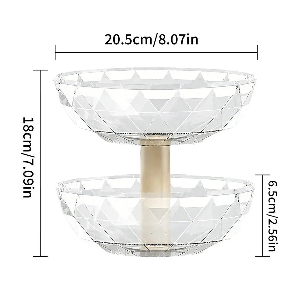 Pumpkin Snack Bowl 2 Tier Removable Holder Lid Home Candy Servers Qme Red China Mainland