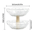 Pumpkin Snack Bowl 2 Tier Removable Holder Lid Home Candy Servers Qme Red China Mainland