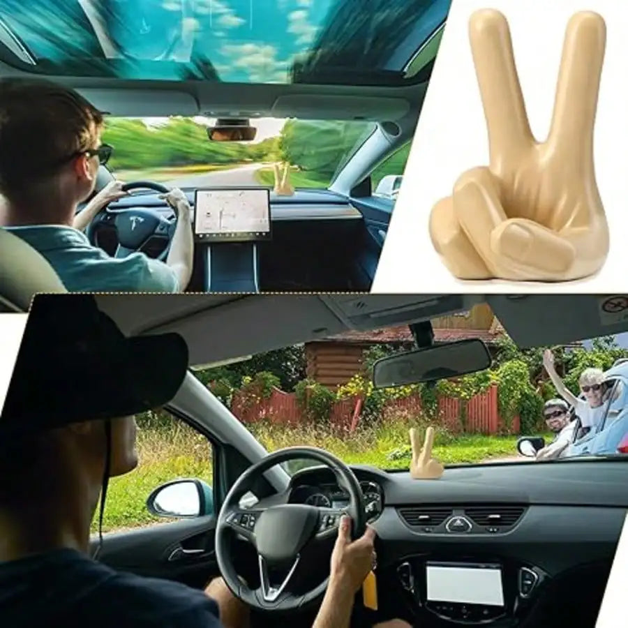 2-finger Wave Hand Compatible SUV Off-road Vehicles Suitable Car Qme