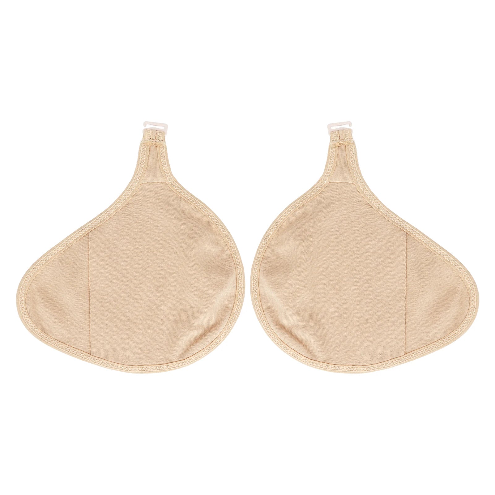 Women Silicone Breast Forms Protective Cover Women Mastectomy Prosthesis Cover Bag Sweat Absorbing Cotton for Fake Boobs Qme