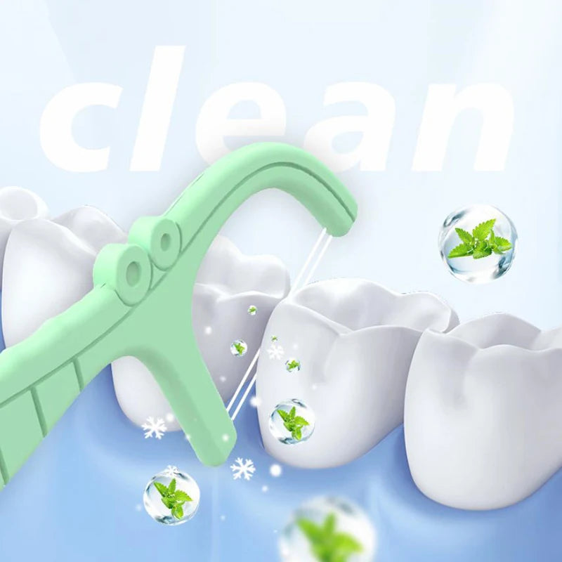 High-grade Ultra-fine Teeth Floss Cleaning Home Essential Disposable Qme