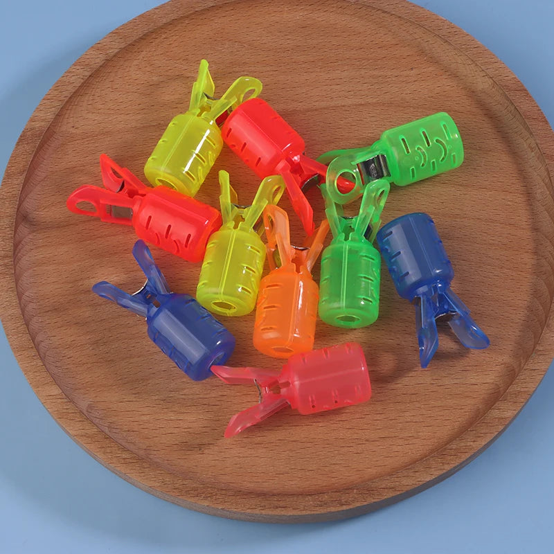 Squid Jig Hook Protector Cover Plastic Sleeves Shrimp Storage Case Qme