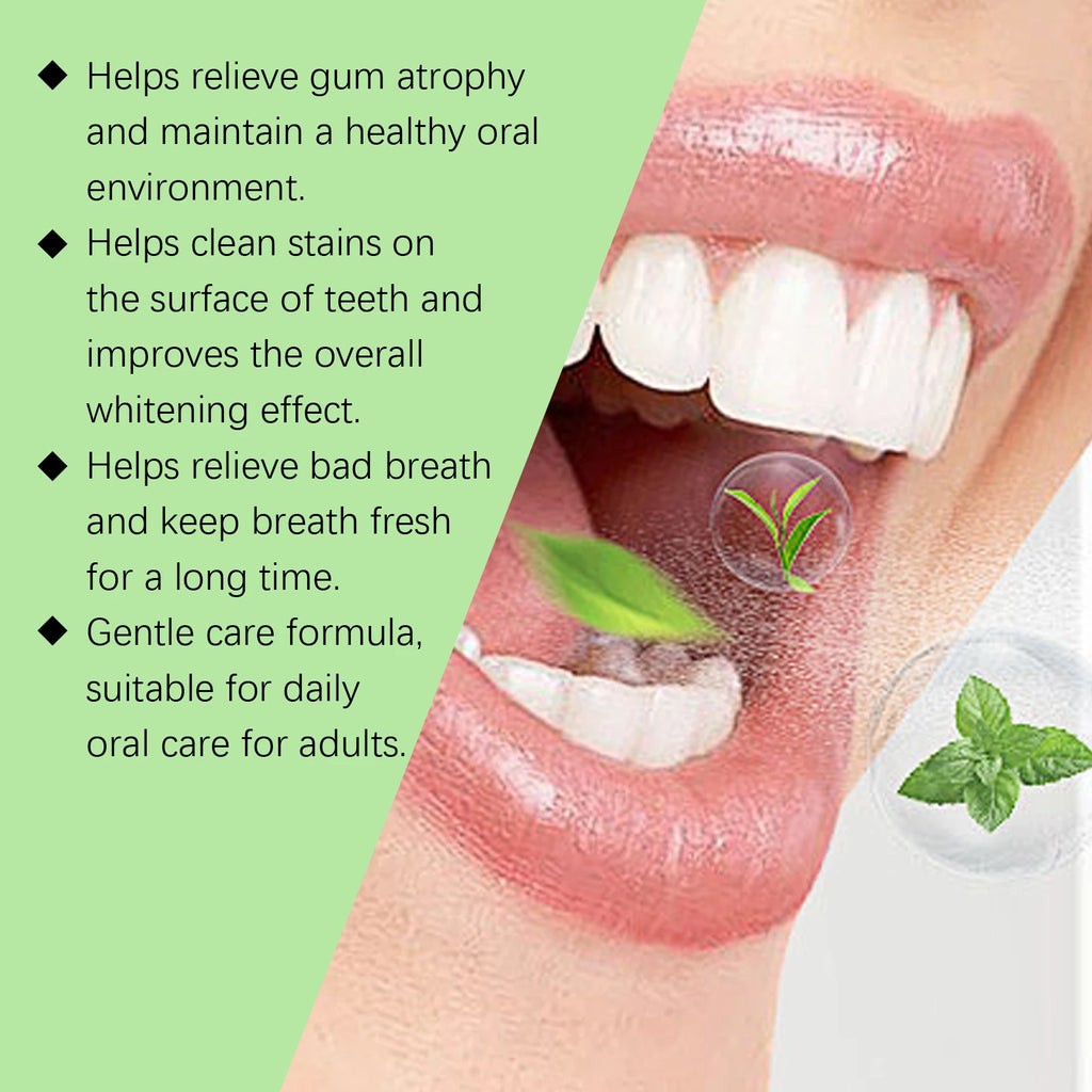 Bad Breath Treatment Drops Remove Dental Plaque Stains Relieve Gum Pain Swelling Protect Enamel Cleaning Teeth Whitening Liquid Qme