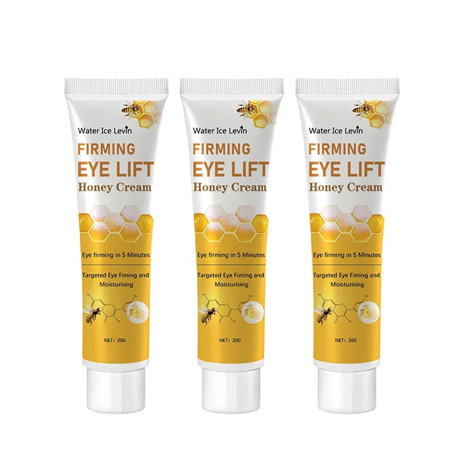 Honey Eye Cream lightens dark circles, firming skin Instant Eye Repair Essence Eye Beauty treatment Qme 3pcs