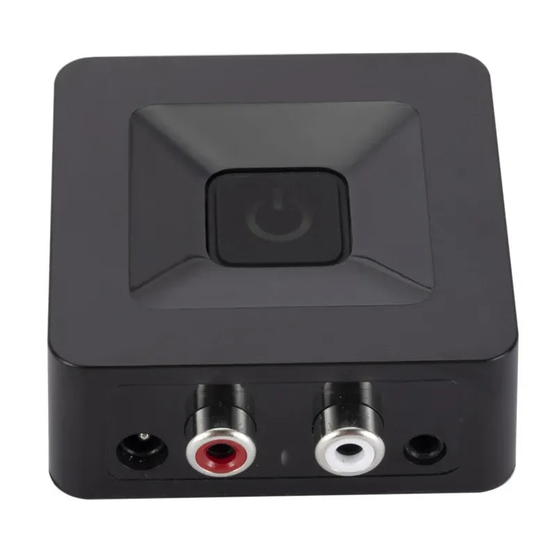 Bluetooth Receiver, Digital To Analog 5.0 Bluetooth Receiver, Amplifier Dual Headphone Jack 3.5mm with Optical Fiber Qme