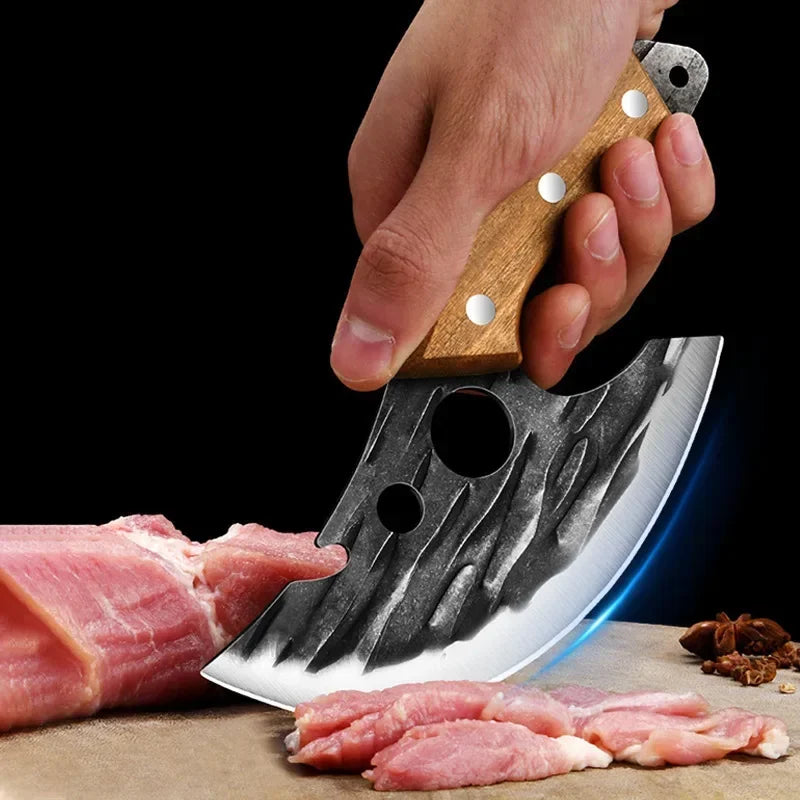 2026 Kitchen Pick Bones Dedicated Knife Hand-forged Meat Cutting Qme