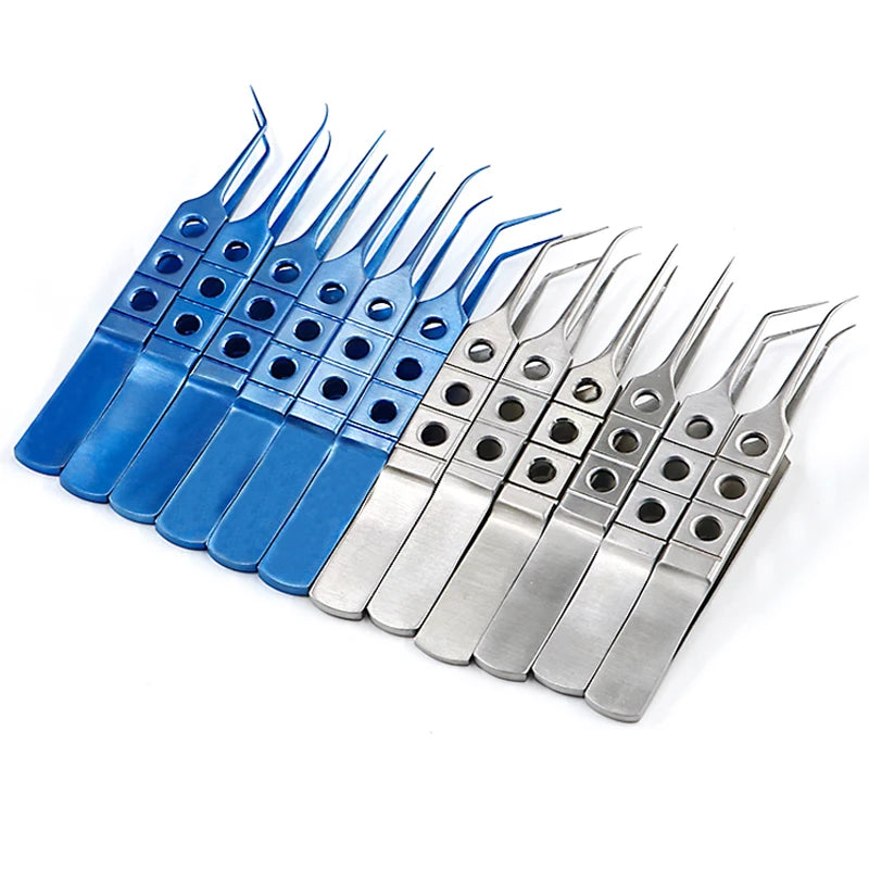 Tweezers Bonn Toothed Mcpherson Forceps Ophthalmic Corneal Qme