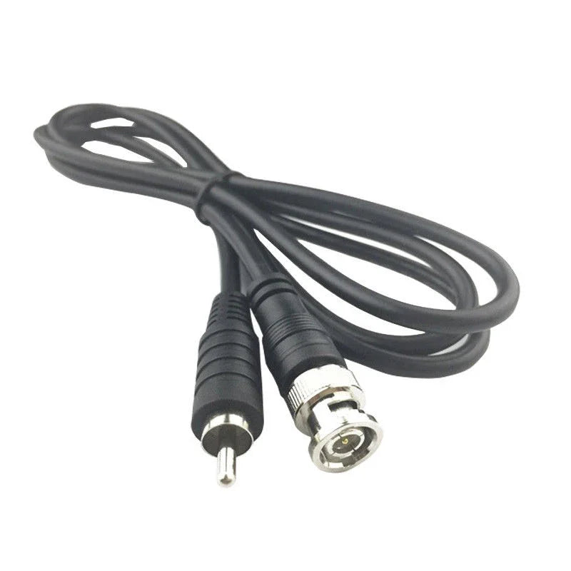 ESCAM 1M/3ft BNC Male to RCA Male Jack Coaxial Cable Connector Video Adapter for CCTV Camera system Camera Accessories Qme