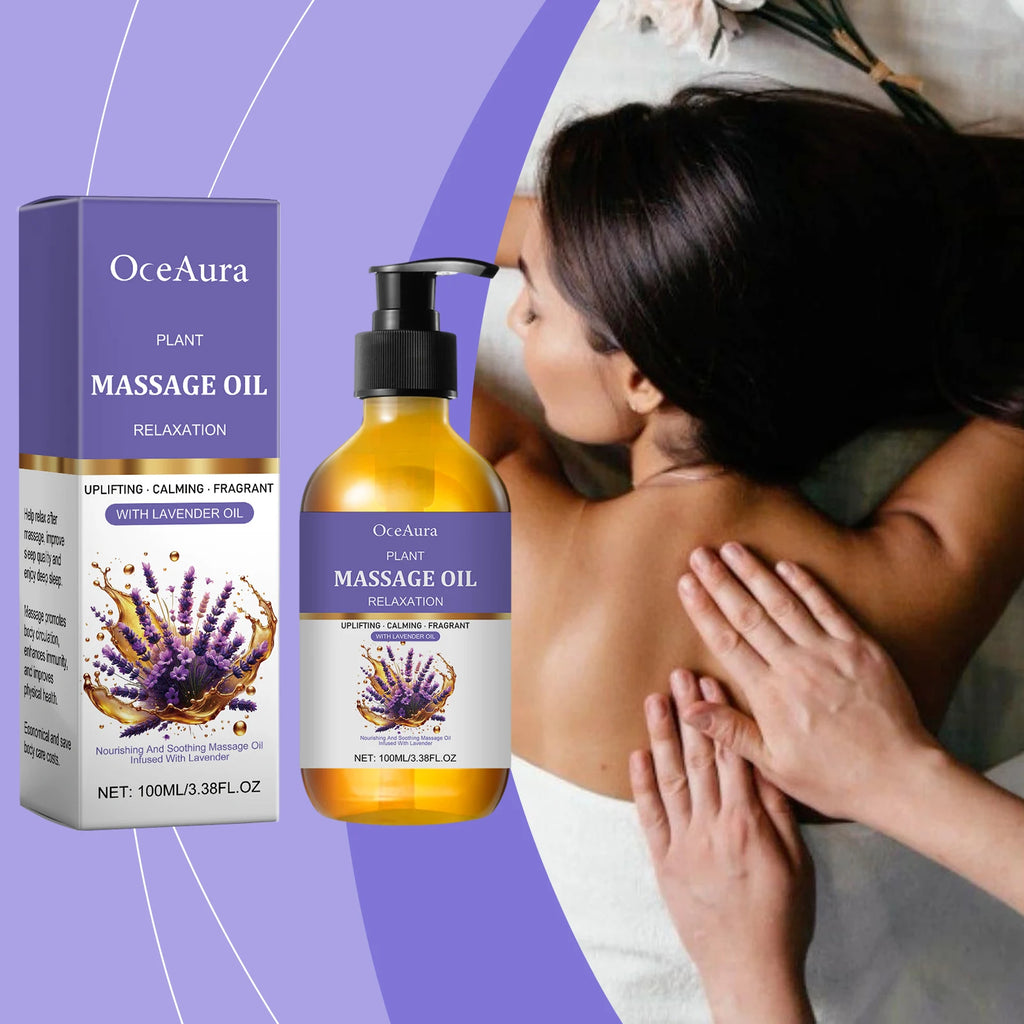 Pure Essential Oil Lavender Aromatic Body Moisturizing Skin Care Qme