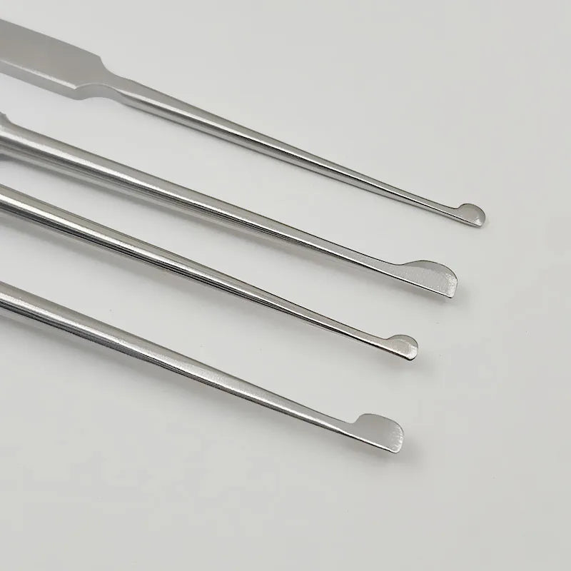 Stainless Steel D-shaped Nose Plastic Double-head Blade Single-head Qme