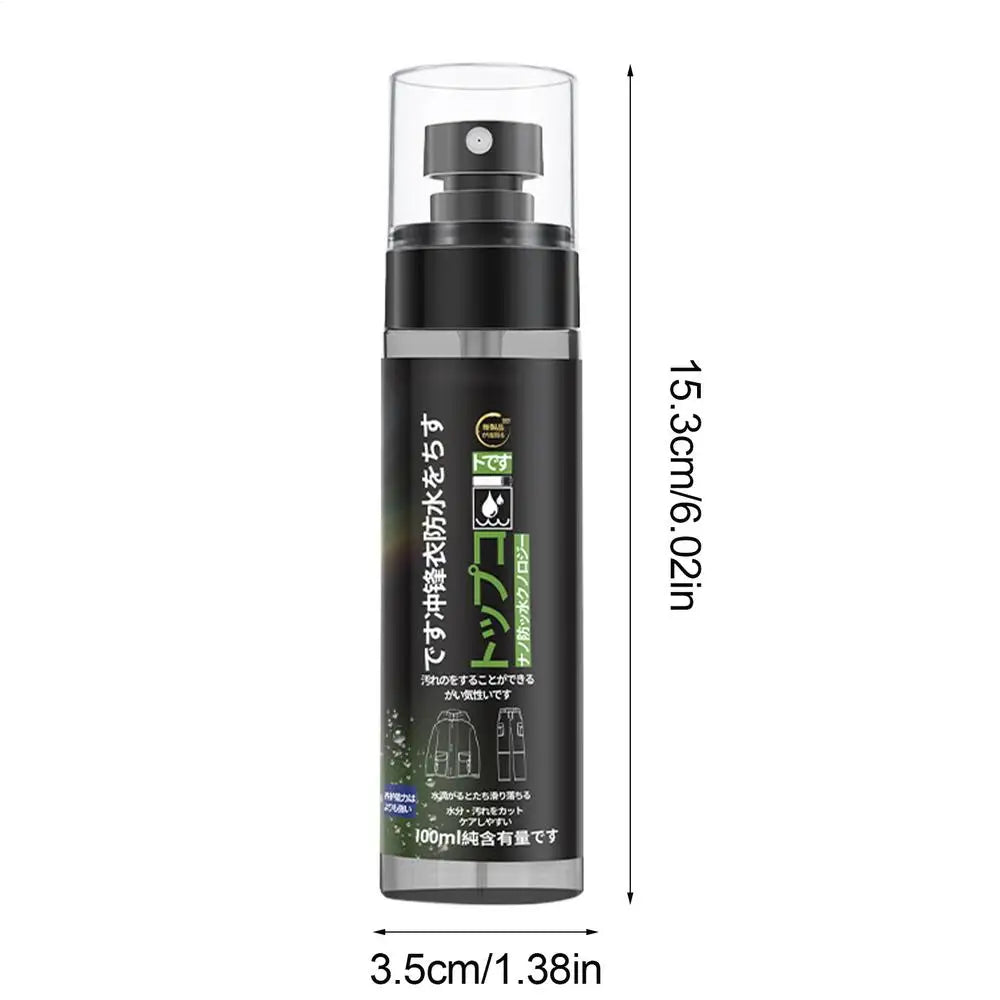 Fabric Waterproofing Spray 100ml Fabric Protector Spray Neutral Eco-Friendly Water Protector Spray For Boots Jacket Shoes Tents Qme 100ml