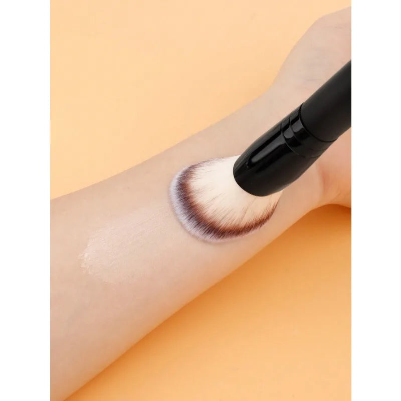 Double End Makeup Foundation Brush Blending Liquid Pressed Powder Qme