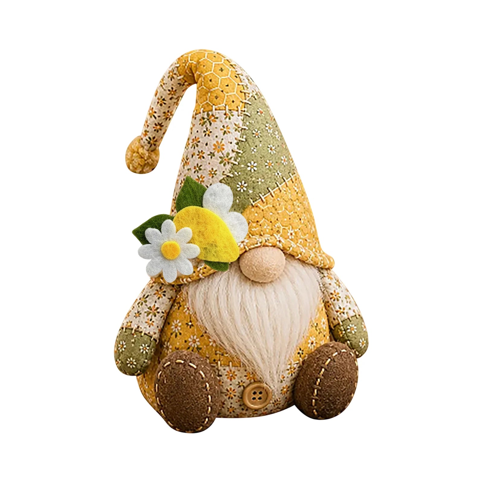 Gnome Handmade Sewing Craft Kit with Pre Cut Fabric Thread Needles DIY Handmade Fabric Craft Kit Christmas Decor Unique Gift Qme C One Size