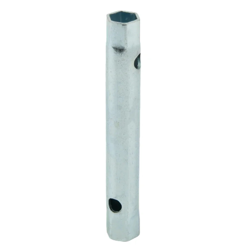 6PC 8-17mm Metric Tubular Box Wrench Set Tube Hollow Socket Wrench Filter Wrench Professional Automotive Repair Tool Set Qme