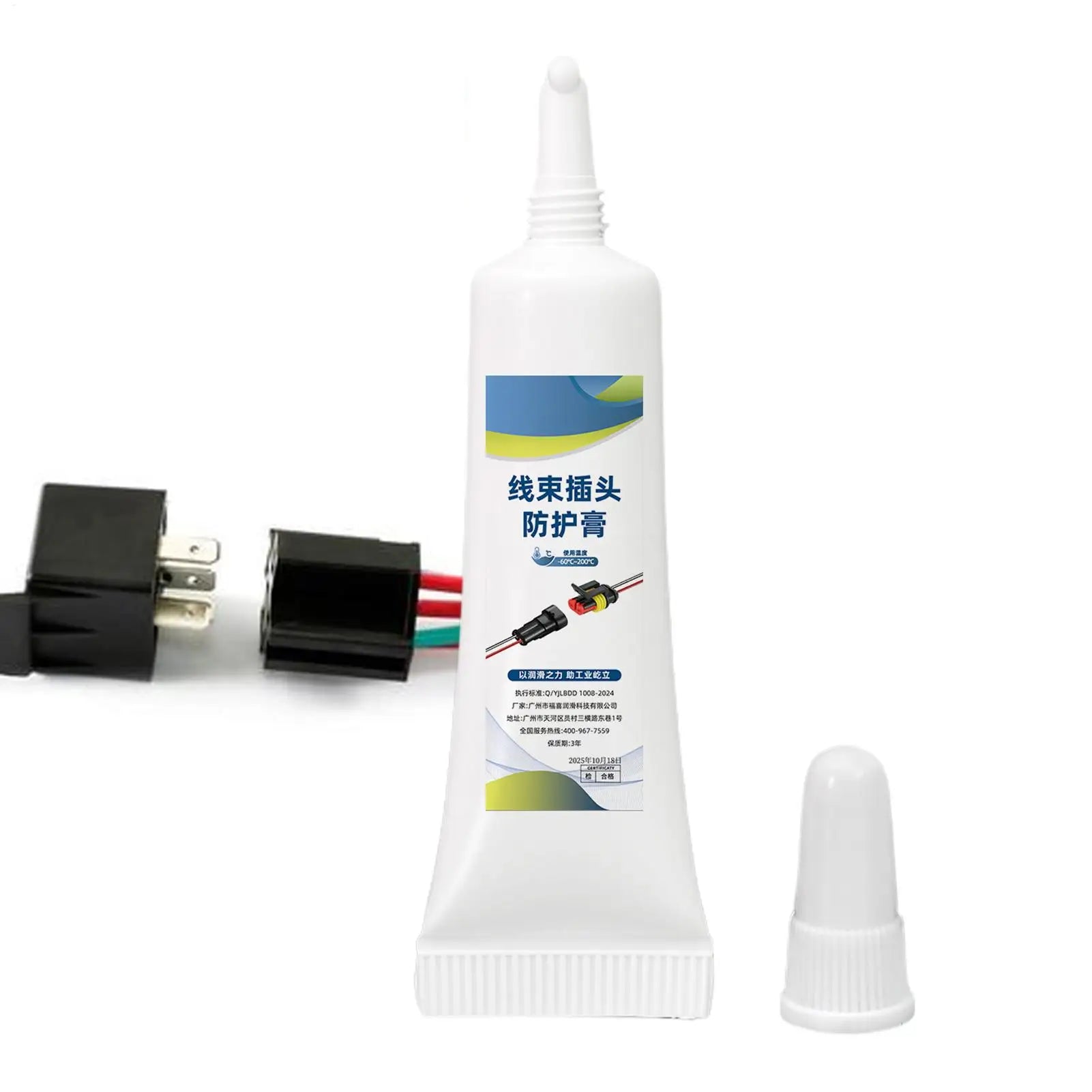 Battery Terminal Grease 5g Dielectric Conductive Paste Terminal Lubricating Paste for Automotive Marine Trailer Truck Household Qme