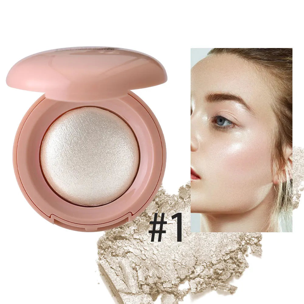 Monochrome Face Brightening Highlighter Lightweight Non-greasy Qme 01