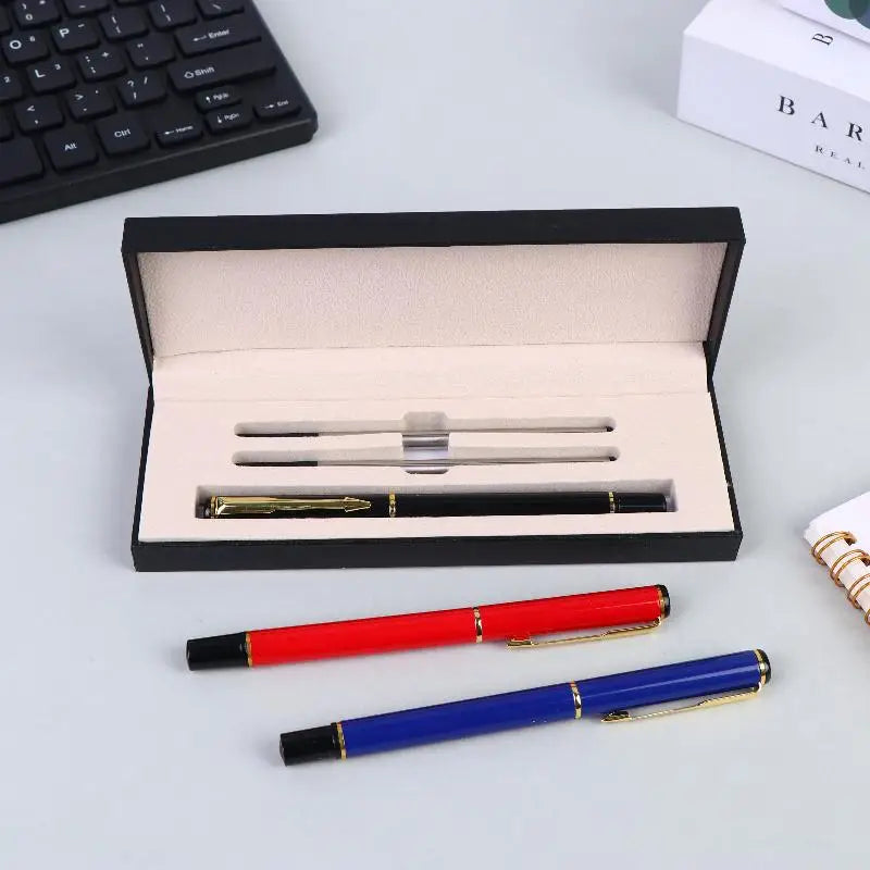 Premium Business Signature Ballpoint Pen Box School Office Elegant Qme