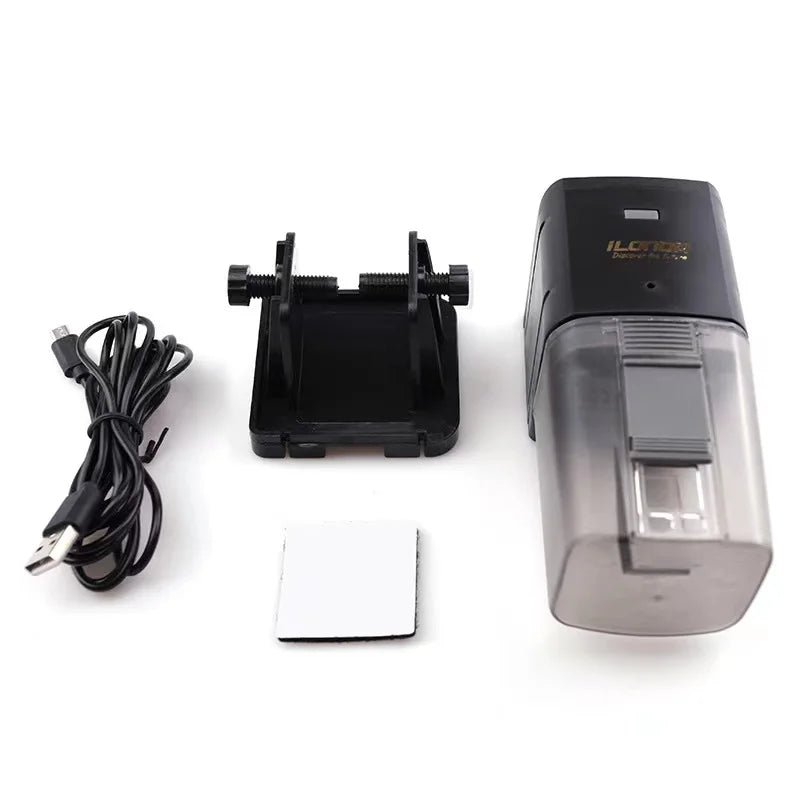 Ilonda Wifi Fish Feeder Organ Smart Control Aquarium Tank Automatic Feeding Device Timing Fishing Equipment Accessories Carp Qme