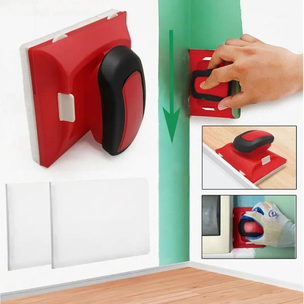 Red Paint Edger Wall Ceiling Corner Painting Brush Color Separator Trimmer Tool Applicator Edge Painting Tools for Wall Painting Qme