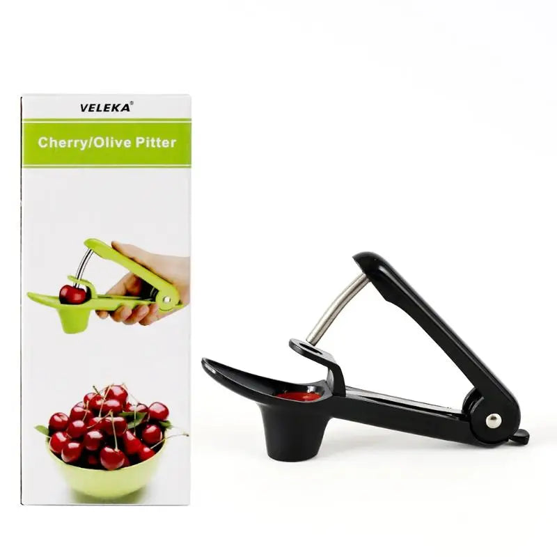 Cherry Fruit Kitchen Pitter Remover Olive Corer Remove Pit Tool Seed Qme A2