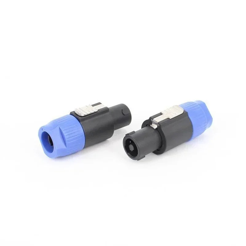 1pc SpeakON 8Pin Powercon Plug Speaker Cable Connectors 4Pole Plug Male Audio Speaker Connector R Connector Qme Default Title