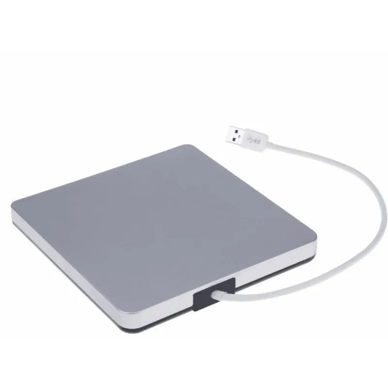USB External Slot in DVD CD Drive Burner Case for Apple MacBook Air Pro USB adapter Convenience for you to Playing Music Movies Qme