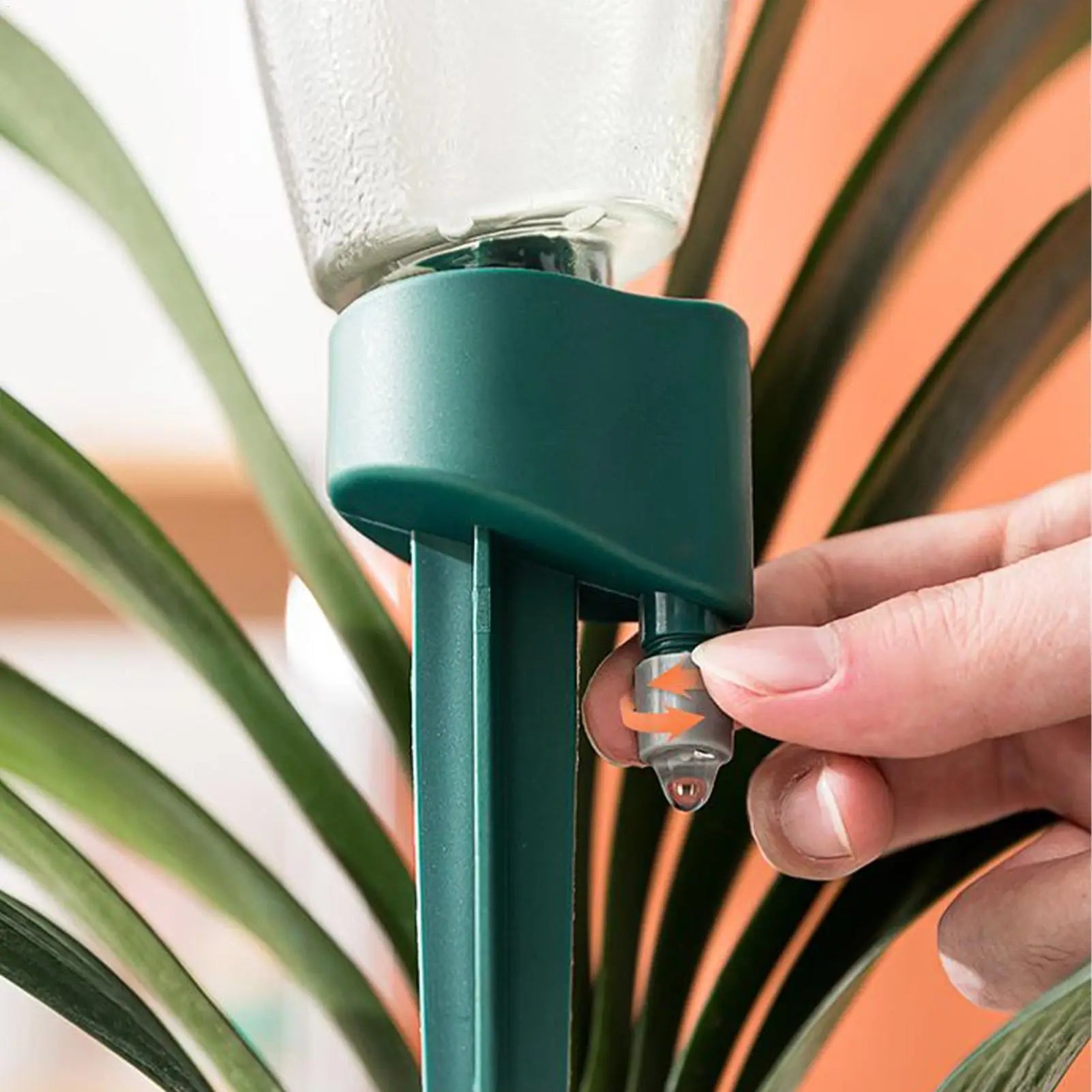 6pcs Plant Watering Spikes Automatic Irrigation Stakes With Control Valve Garden Watering Spikes For Outdoor Garden Yard Qme