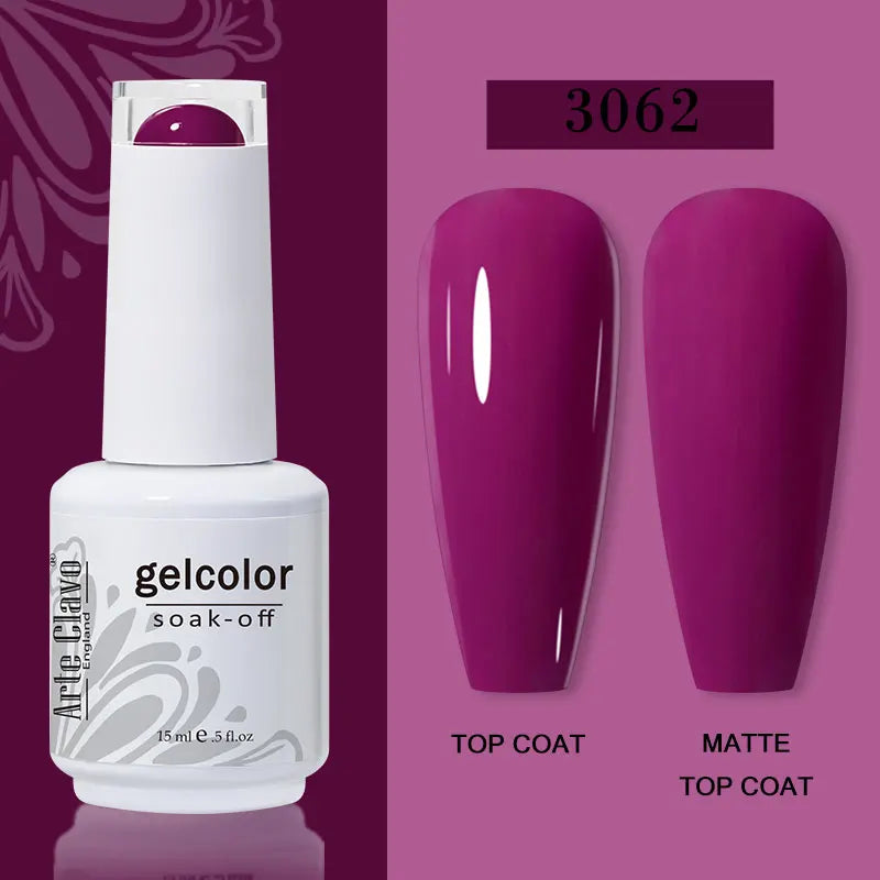 Arte Clavo Transparent Nude Pink Jelly Gel Nail Polish Semi Permanent