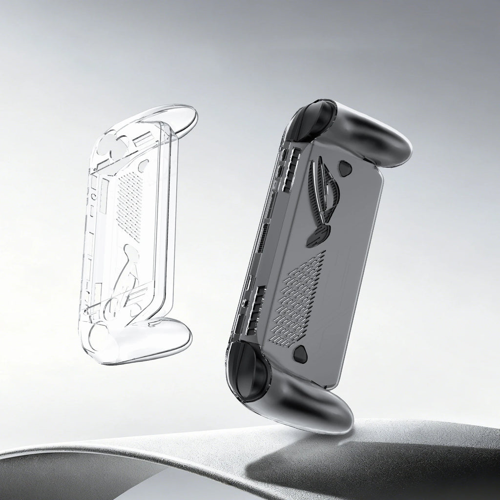 Clear Shockproof Cover Lightweight Protector Shell Sleeve Anti-Scratch Anti-Drop Compatible with ROG Xbox Ally/Ally X Console Qme