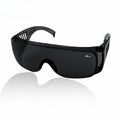 2PCS Safety Goggles Anti-UV Anti-Impact Protective Eyewear for Lab Outdoor Work Sun Protection Glasses Qme DK-Transparent